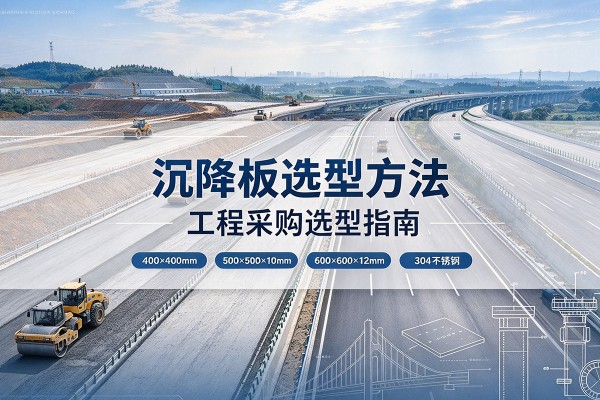 平房沉降板选择方法