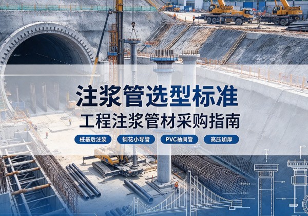 平房注浆管选型标准