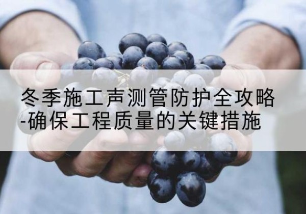 平房冬季施工声测管有哪些防护要点？-冬季施工声测管防护全攻略-确保工程质量的关键措施
